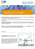 Learn more about our exclusive proprietary chemiluminescence reagent Covalight®'s family; Chemiluminescence reagent Covalight®'s family;