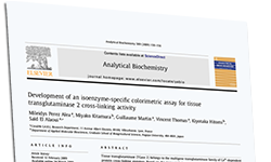 Browse the list of references in scientific journals and reviews Publication